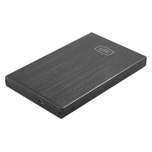 1Life Vault 2 Caja Externa para HDD/SSD Sata 2.5 - USB 2.0 - 480Mps - Color Negro