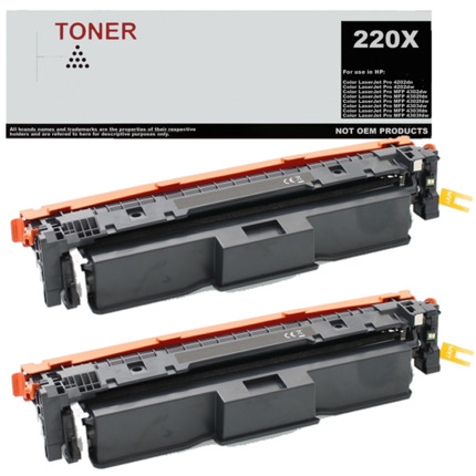 220X / 220A pack 2 toner negro compatible con HP W2200X