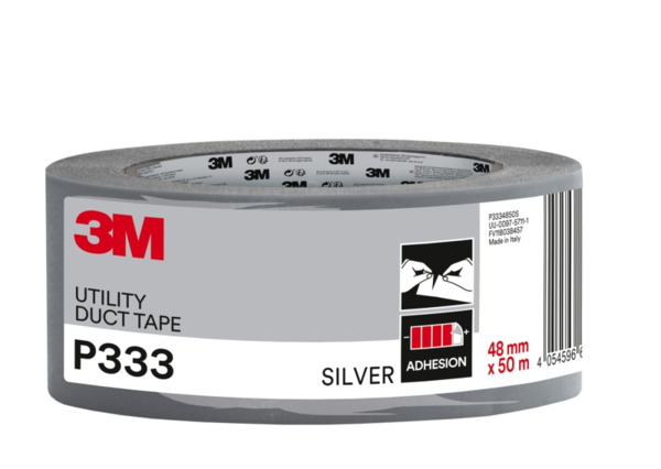 3M Cinta Adhesiva Americana - 48mm x 50m - Color Plata
