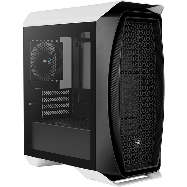 Aerocool Aero One Mini Caja Minitorre Micro ATX, Mini-ITX - Lateral Cristal Templado - Tamaño HDD 2.5, 3.5 - USB-A 3.2 y Audio -