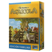 Agricola Ed. Familiar Juego de Tablero - Tematica Agricultura/Animales - De 1 a 4 Jugadores - A partir de 8 AÃ±os - Duracion 45m