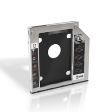 Aisens Adaptador Disco Duro de 7.0 mm para Unidad Optica Portatil de 9.5 mm - Instalar un Segundo Disco Duro 2.5 o SSD en un Por