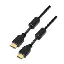 Aisens Cable HDMI Alta Velocidad / HEC con Ferrita - A Macho-A Macho - 7.0m - Full HD - Color Negro