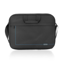 Aisens Maletin para Portatil 15,6 "- Acolchado Fino - Bolsillo Frontal con Cremallera - Color Negro