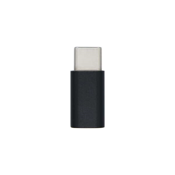 Aisens Mini Adaptador USB-C USB 2.0 - Tipo Micro-B/H-USB-C/M - Color Negro