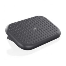 Aisens Reposapies Ergonomico con Inclinacion Ajustable - Base Antideslizante - Peso Max. 20kg - Material HIPS Resistente - Color