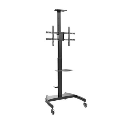 Aisens Soporte de Suelo para TV/Monitor de 37 a 70 - Max 50kg - Ajustable en altura - Movimiento Horizontal y Vertical