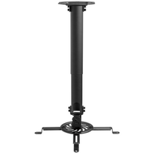 Aisens Soporte Universal Giratorio - Inclinable y Extensible de Techo para Proyector - Hasta 13.5Kg - Color Negro