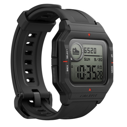 Amazfit Neo Reloj Smartwatch Retro - Pantalla 1.2 - Color Negro