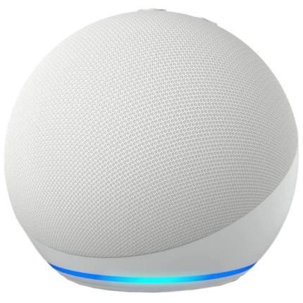 Amazon Echo Dot 5Âª Gen Altavoz Inteligente WiFi Bluetooth - Control de otros Dispositivos - Sonido de Calidad - Alexa Integrado - Altavoz Frontal de 44mm - Color Blanco