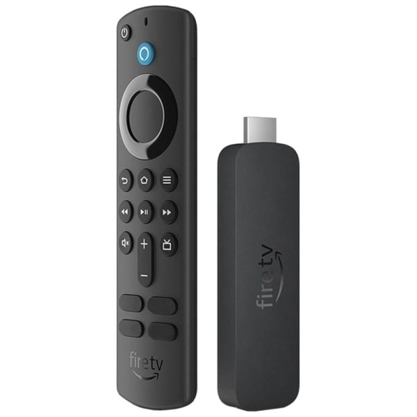 Amazon Fire TV Stick 4K Wi-Fi 6E Bluetooth 5.2 - Resolucion hasta 4K - Dolby Vision-Atmos y HDR10+ - 8GB de Capacidad - Conector