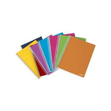 Ancor Classic Stripes Cuaderno Espiral TamaÃ±o Folio Pautado Horizontal - 80 Hojas 90gr - Tapa de Plastico - Colores Surtidos