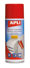 Apli Espuma Limpiadora Antiestatica - 400ml - Limpieza Externa de Aparatos Electronicos - Mejora El Rendimiento y Prolonga la Vi