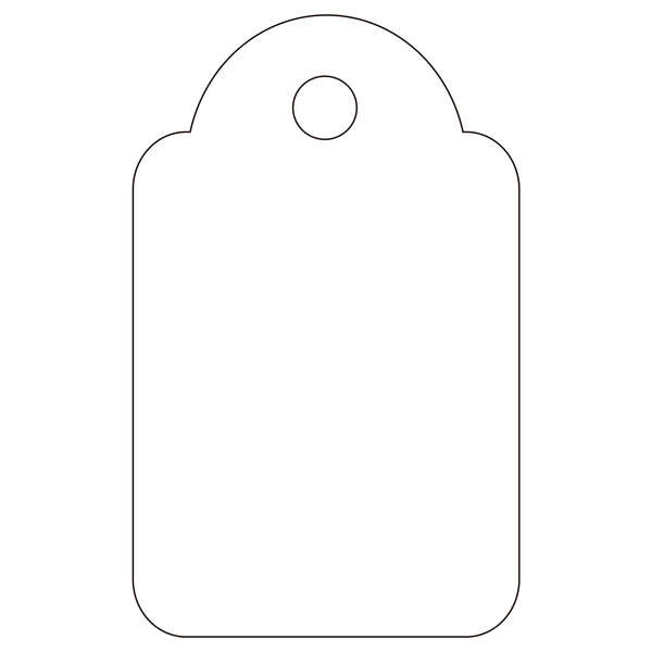 Apli Etiquetas Colgantes Blancas 18 x 29mm 1.000 U.