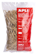 Apli Gomas Elasticas de Caucho Natural - Ã 160 x 3mm - Gran Elasticidad y Resistencia - 1kg de Contenido