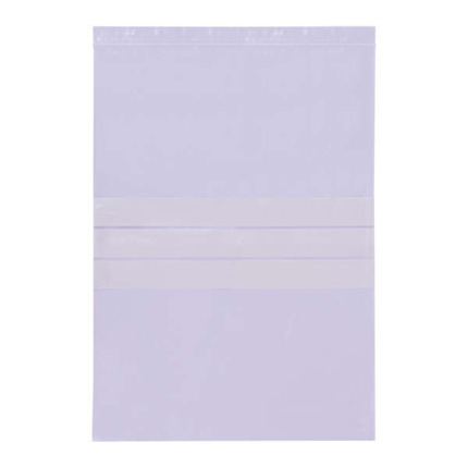 Apli Bolsas con Zip Auto Cierre Transparentes - 250 x 350mm - Material LDPE - Cierre Seguro y Facil Manipulacion - Uso Alimenticio - Utiles para Viajes