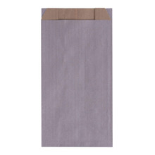 Apli Pack de 250 Sobres Kraft 11x21x5cm - Papel Kraft 50g/mÂ² - Reutilizables y Reciclables - Color Plata