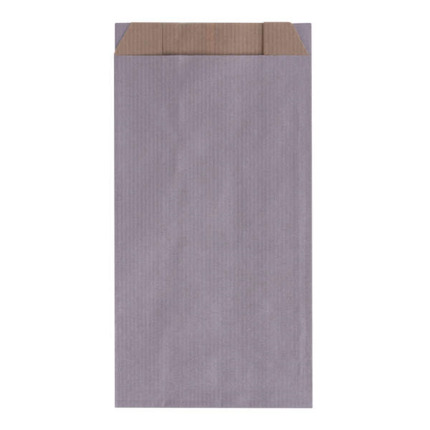 Apli Sobres Kraft Plata 11x21x5 - Papel Kraft 50g/m² - Reutilizables y Reciclables - Pack de 250