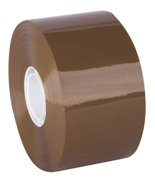 Apli Precinto Compact sin Ruido Pp Acrilico - 50mm x 132m - Grosor 28ÃÅm - Marron