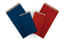 Apli Sobres Kraft Azul 18x32x6 - Papel Kraft 50g/mÂ² - Reutilizables y Reciclables - Pack de 250