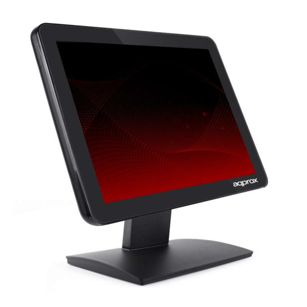 Approx Monitor Tactil Capacitivo 15" para TPV 1024 x 768 - Respuesta 5ms - Angulo de Vision H 160Âº V 140Âº - USB, VGA - Compati