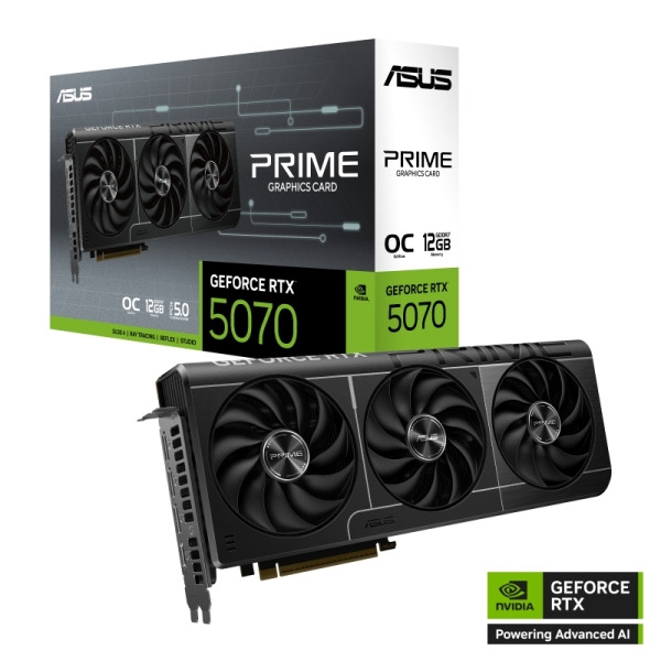 Asus GeForce PRIME-RTX5070-O12G OC Edition Tarjeta Grafica 12 GB GDDR7
