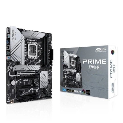 Asus Prime Z790-P Placa Base Intel 1700 - HDMI, DisplayPort, PCIe 3.0, 4.0 y 5.0 M2, 4x Sata III, USB 2.0, 3.2, USB-C, RJ-45