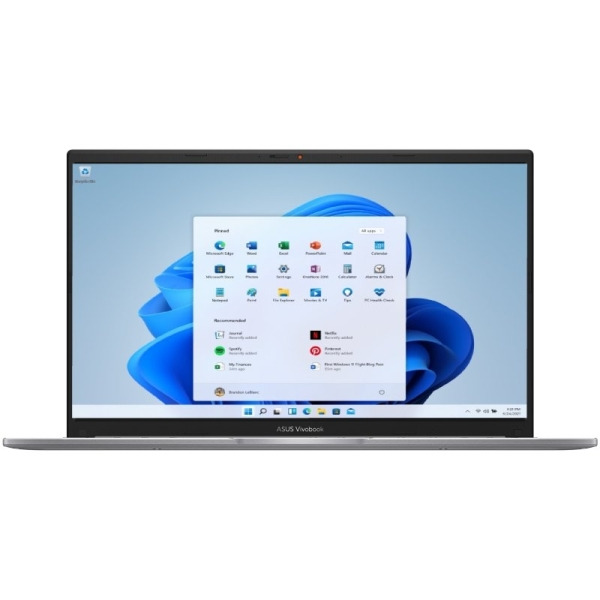 Asus VivoBook 15 Portatil 15.6" Intel Core 7-150U - 16GB - 512GB SSD - Color Plata - Windows 11 Home - Teclado QWERTY (ES)