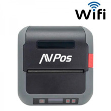 AVPos AVP-MLP900W Impresora Termica Portatil de Etiquetas con Funda - Resolucion 203 DPI - Velocidad 70 mm/s - USB y Wifi - Colo