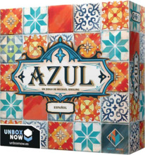 Azul Juego de Tablero - Tematica Puzzle Construccion - De 2 a 4 Jugadores - A partir de 8 AÃ±os - Duracion 30min. aprox.