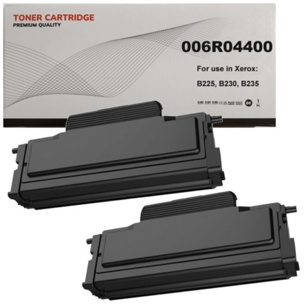B225 / B230 / B235 pack 2 toner negro compatible con Xerox 006R04400 / 006R04399