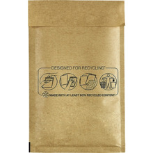 Bankers Box Pack de 100 Bolsas de Burbujas Acolchada - Medida 120x210mm - Burbujas Internas para Amortiguacion - Ideal para Prod
