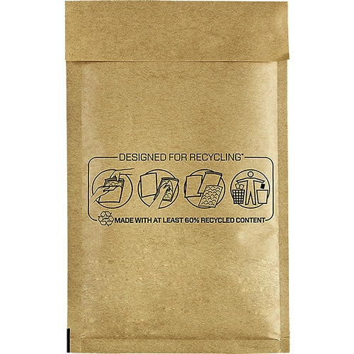Bankers Box Pack de 100 Bolsas de Burbujas Acolchada - Medida 120x210mm - Burbujas Internas para Amortiguacion - Ideal para Prod