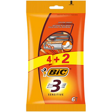 Bic Flex 3 Pack de 3+1 Maquinillas de Afeitar Desechables de 3 Hojas - Cabezal Pivotante - Tira Lubricante con Aloe Vera