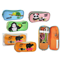 Bismark Animals Portatodo con Divertdas Imagenes de Animales - 2 Compartimentos - 4 DiseÃ±os Diferentes