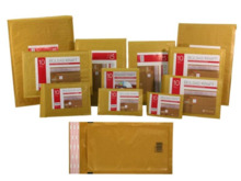 Bismark Bolsa Acolchada Kraft NÂº14 180x265mm - Recubrimiento Interno de Laminas de Burbuja de Aire - Cierre Autoadhesivo - Idea