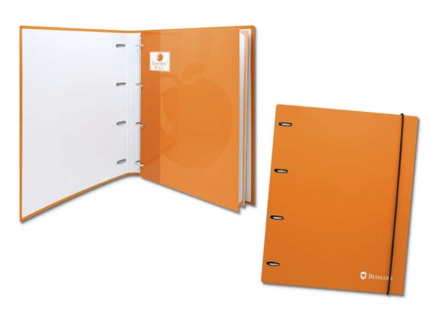 Bismark Carpeta de Carton con Recambio - Formato A4 - Cuatro Anillas - Recambio al Tono - Referencias de Recambio 323828-323832