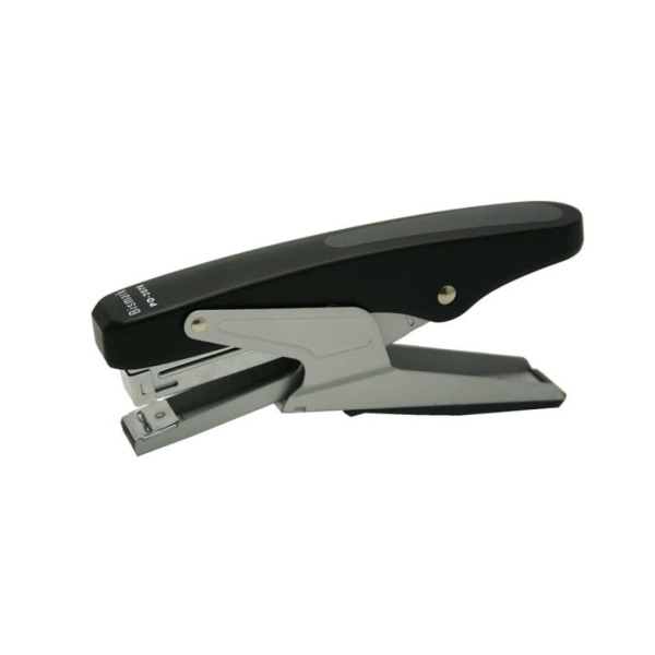 Bismark Grapadora de Tenaza - Capacidad de Grapado 20 Hojas - DiseÃ±o Ergonomico - Alta Durabilidad - Color Negro