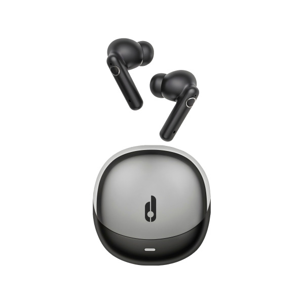 Blackbyte Espejo Eclipse Auriculares Bluetooth  - Cancelacion de Ruido ENC/ANC - Alcance 10m - Control Tactil - Color Negro