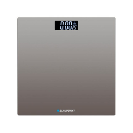 Blaupunkt Bascula Corporal - Capacidad 180kg - Pantalla Digital - Encendido y Apagado Automatico - Color Gris