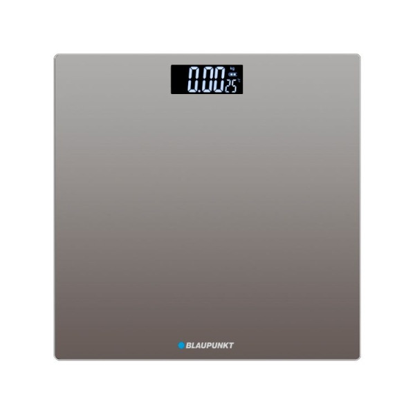 Blaupunkt Bascula Corporal - Capacidad 180kg - Pantalla Digital - Encendido y Apagado Automatico - Color Gris