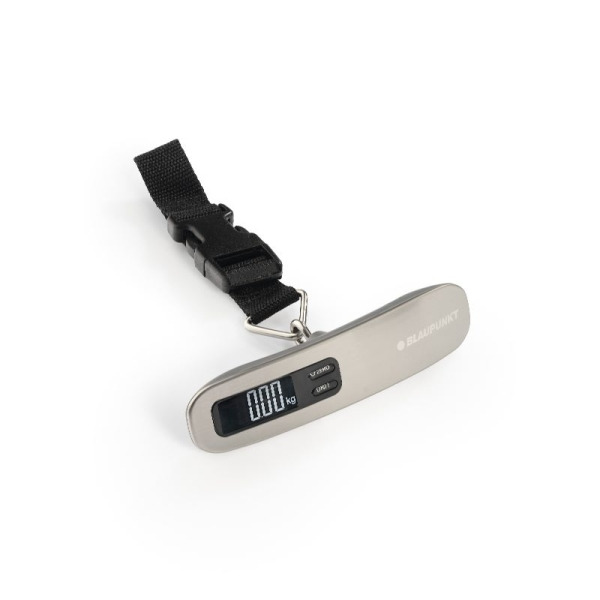 Blaupunkt Bascula Pesamaletas - Capacidad 50kg - Precision de 50g - Pantalla Digital - Apagado Automatico - Unidades Variadas -