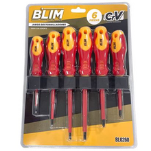Blim Juego 6 Piezas Destornilladores - 1.000V - Con Soporte