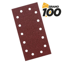 Blim Pack de 10 Lijas con Velcro para Lijadora BL0123 - Grano 100 - Formato Rectangular