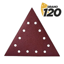 Blim Pack de 5 Lijas con Velcro para Lijadora BL0223 - Grano 120 - Formato Triangular