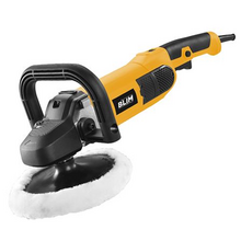 Blim Pulidora 180mm - Potencia 1500W - Velocidad Regulable - Empuñadura Ergonomica - Incluye Disco de Lana - Color Amarillo