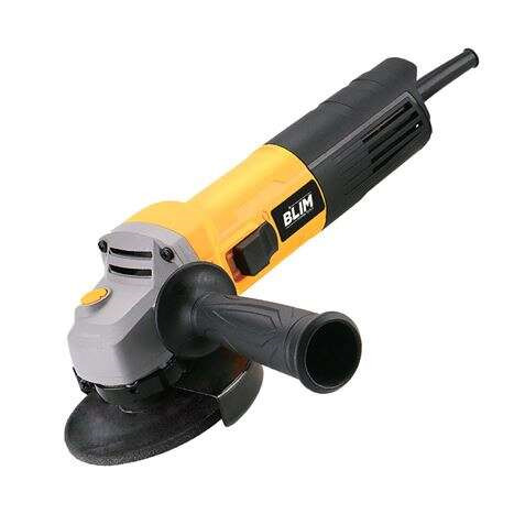 Blim Radial 115-125mm - Potencia 800W - Diseño Ergonomico - Empuñadura Multiposicion - Proteccion Antichispas - Boton de Bloqu