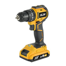 Blim Taladro de Impacto - Motor Brushless - Mango Ergonomico - Incluye 1 Bateria 20V - 2.0 Ah + Cargador - Display y Luz LED - 2