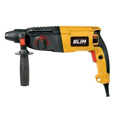 Blim Taladro SDS 800W 3 Julios - Funcion Martillo Percutor - Velocidad Regulable 0-1100rpm - Portabrocas Cambio Rapido SDS - Bot
