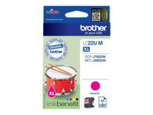 Brother LC22U Magenta Cartucho de Tinta Original - LC22UMBP